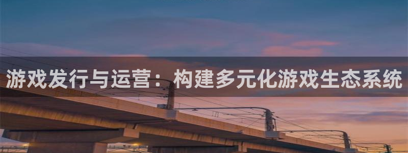 亿万28子经理人杂志：游戏发行与运营：构建多元化游戏生态系统